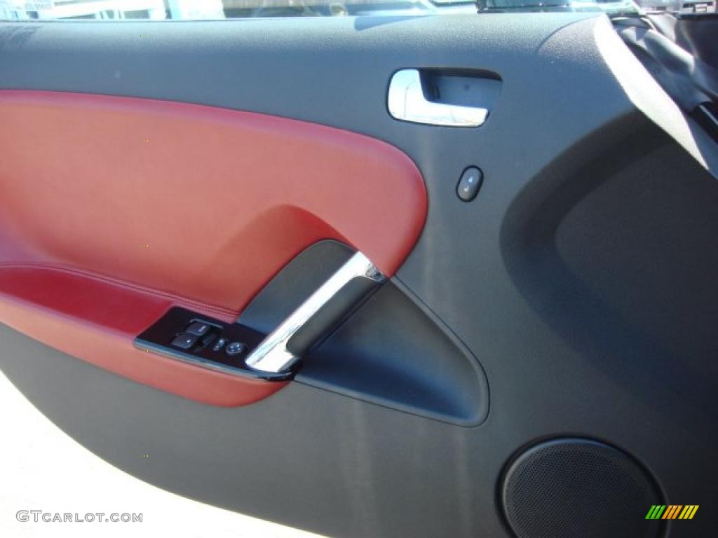 2008 Saturn Sky Red Line Roadster Red Door Panel Photo #47199482