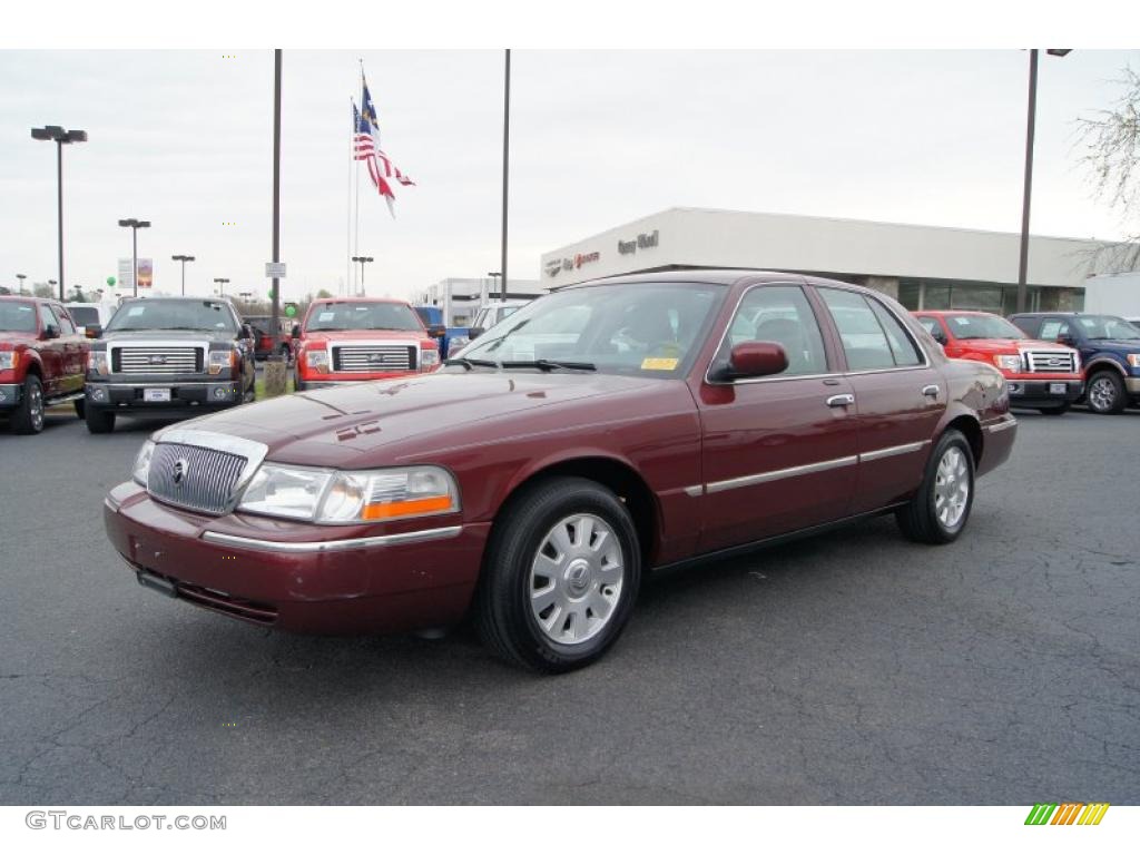 Dark Toreador Red Metallic 2004 Mercury Grand Marquis LS Exterior Photo #47200007