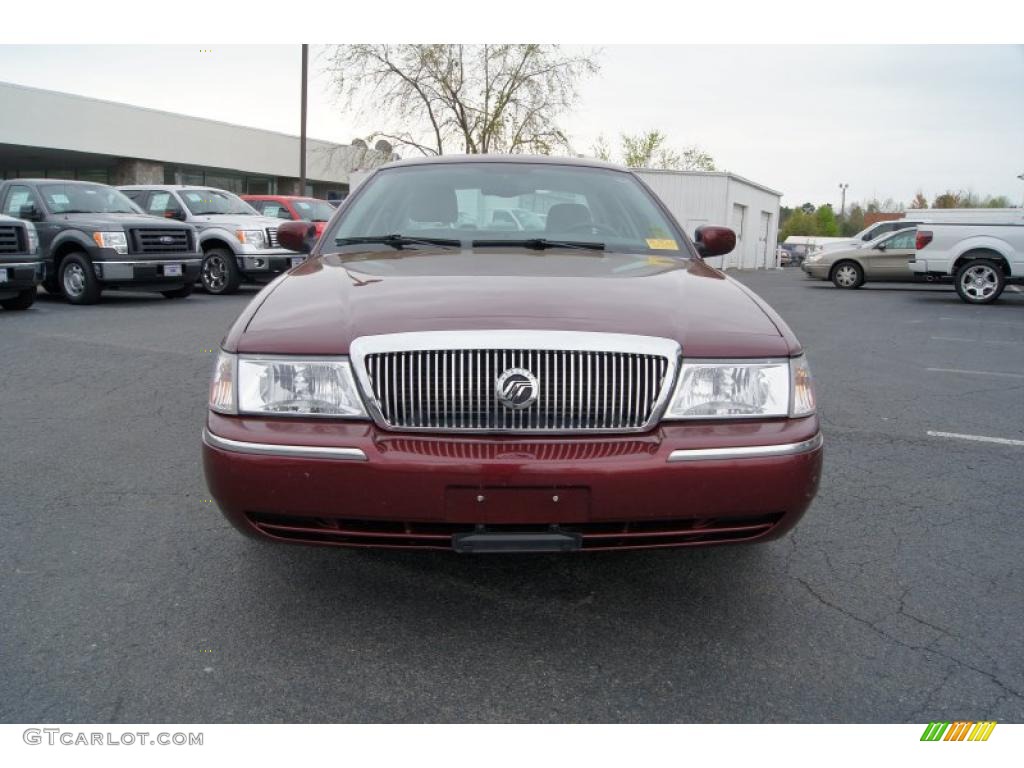 2004 Grand Marquis LS - Dark Toreador Red Metallic / Light Flint photo #7