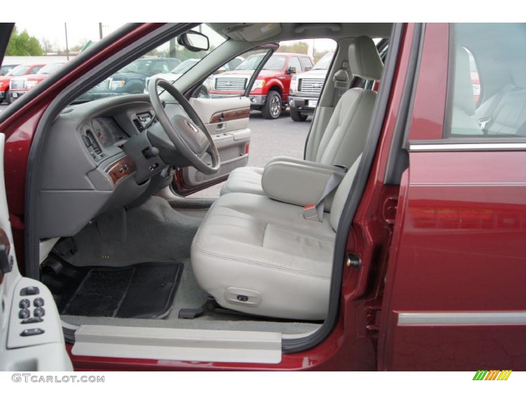 2004 Grand Marquis LS - Dark Toreador Red Metallic / Light Flint photo #8