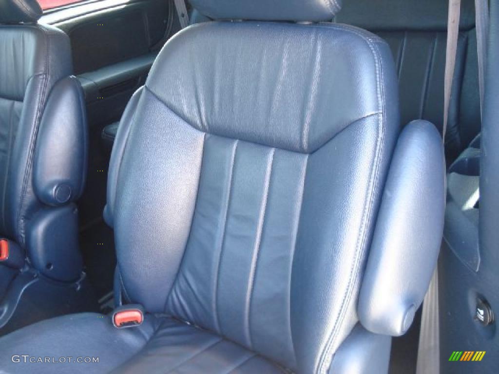 Navy Blue Interior 2003 Chrysler Town & Country LXi Photo #47200379