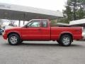 2001 Victory Red Chevrolet S10 LS Extended Cab 4x4  photo #4