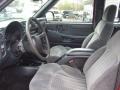 Graphite 2001 Chevrolet S10 LS Extended Cab 4x4 Interior Color