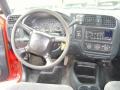 Graphite 2001 Chevrolet S10 LS Extended Cab 4x4 Dashboard