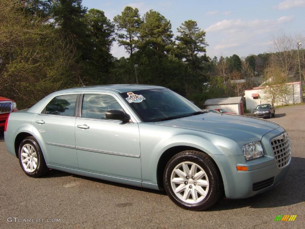Clearwater Blue Pearl 2008 Chrysler 300 LX Exterior Photo #47201018