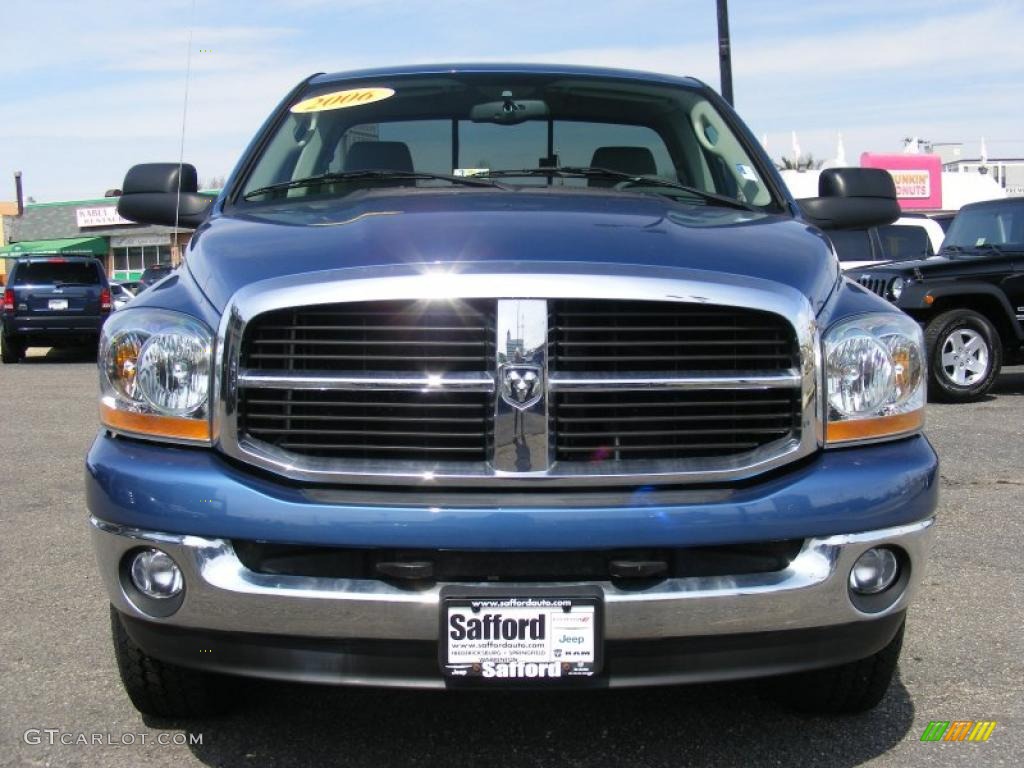 2006 Ram 1500 SLT TRX Regular Cab 4x4 - Atlantic Blue Pearl / Medium Slate Gray photo #2