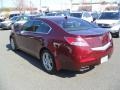 2009 Basque Red Pearl Acura TL 3.5  photo #2