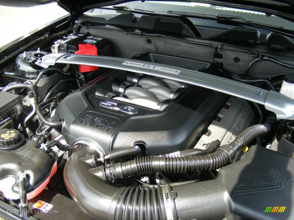 2011 Ford Mustang GT Premium Convertible 5.0 Liter DOHC 32-Valve TiVCT V8 Engine Photo #47203208
