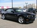 Ebony Black 2011 Ford Mustang GT Premium Convertible Exterior