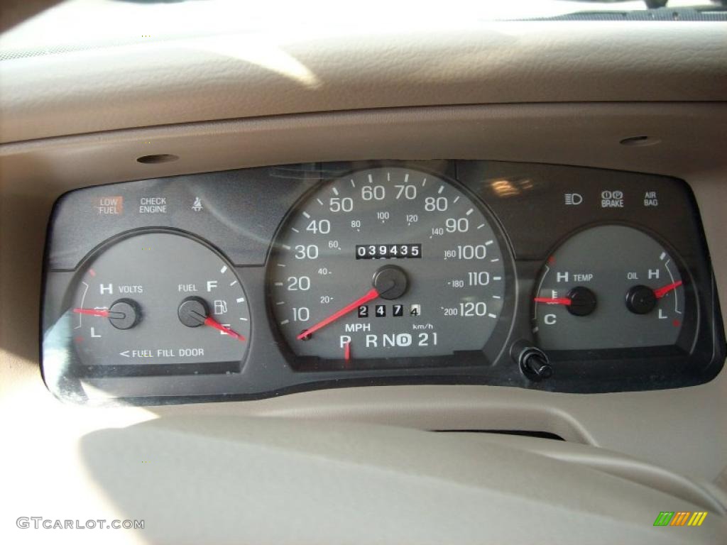 2005 Mercury Grand Marquis GS Gauges Photo #47203556