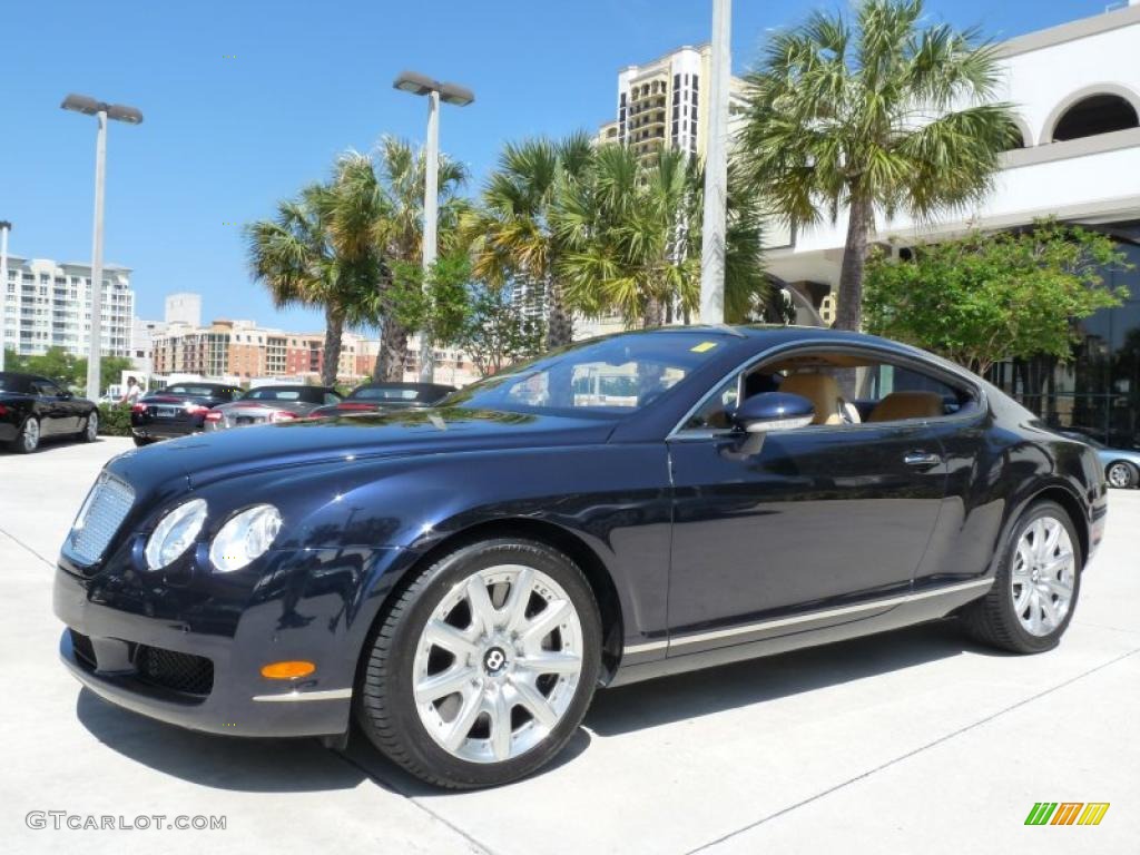 Dark Sapphire 2005 Bentley Continental GT Standard Continental GT Model Exterior Photo #47203709