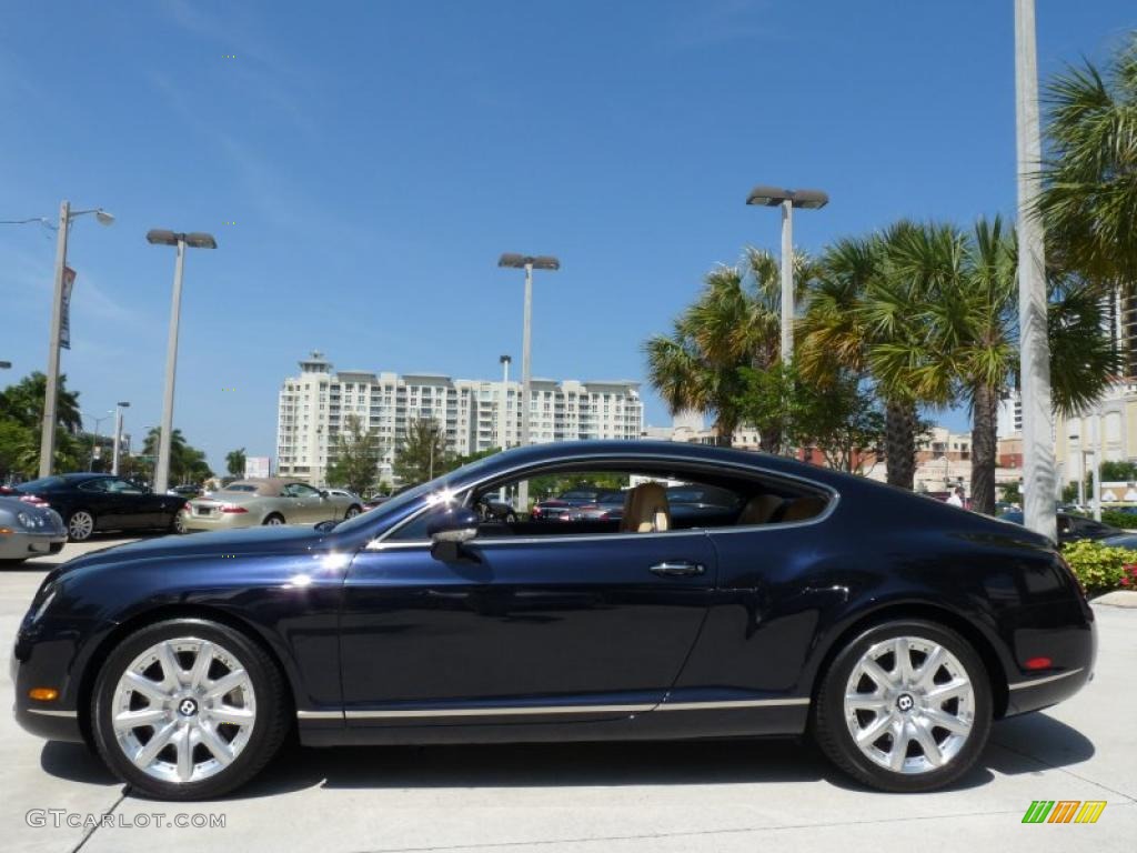 Dark Sapphire 2005 Bentley Continental GT Standard Continental GT Model Exterior Photo #47203724