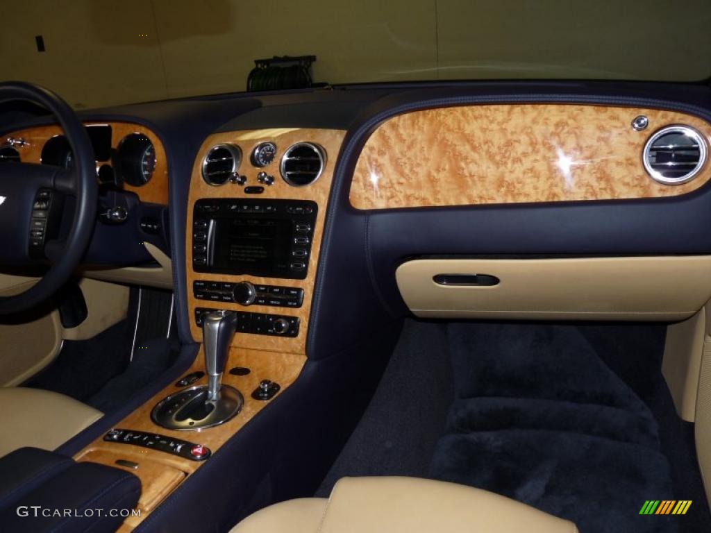 2005 Bentley Continental GT Standard Continental GT Model Saffron/Nautic Dashboard Photo #47203871