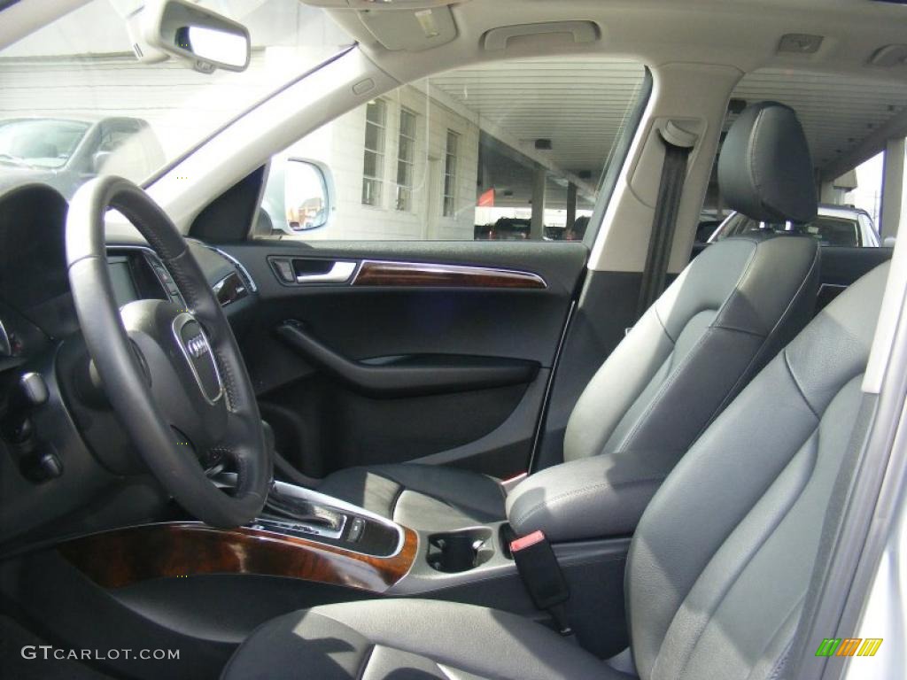 2009 Q5 3.2 Premium quattro - Ice Silver Metallic / Black photo #21