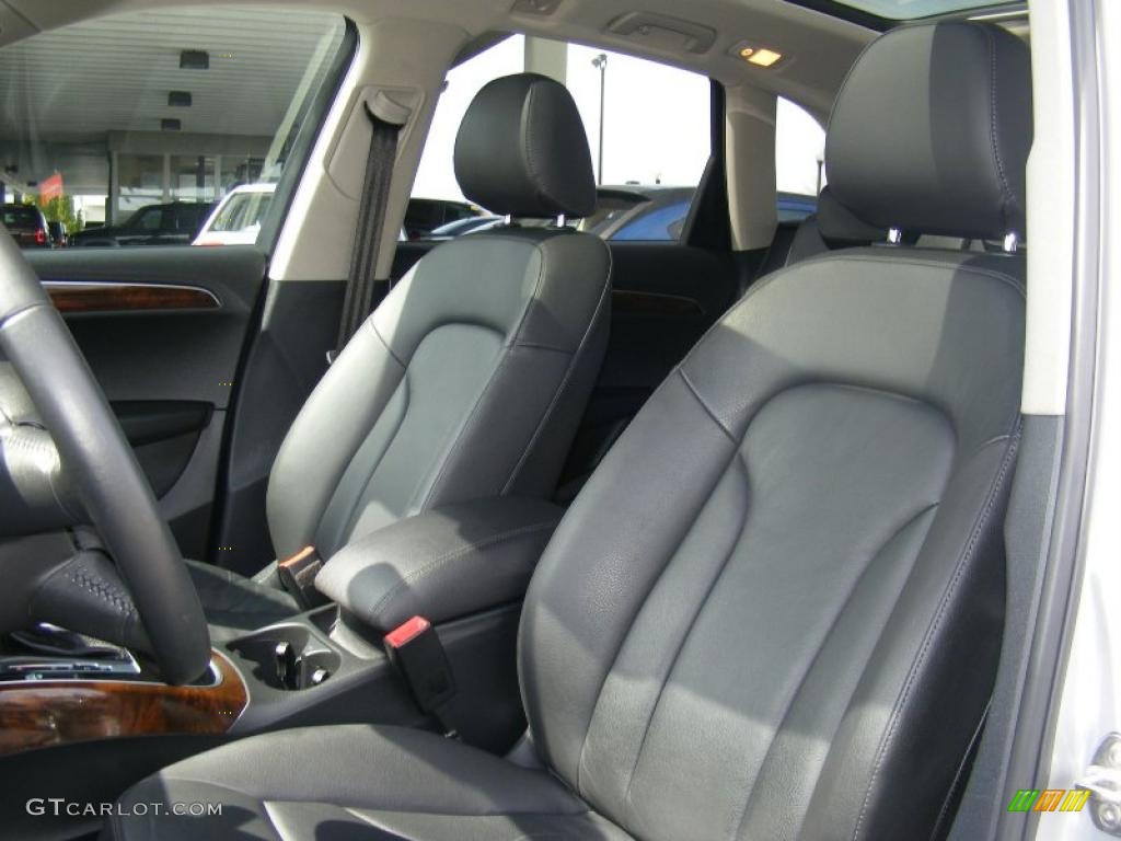 2009 Q5 3.2 Premium quattro - Ice Silver Metallic / Black photo #22