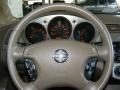 2003 Nissan Altima Blond Interior Steering Wheel Photo
