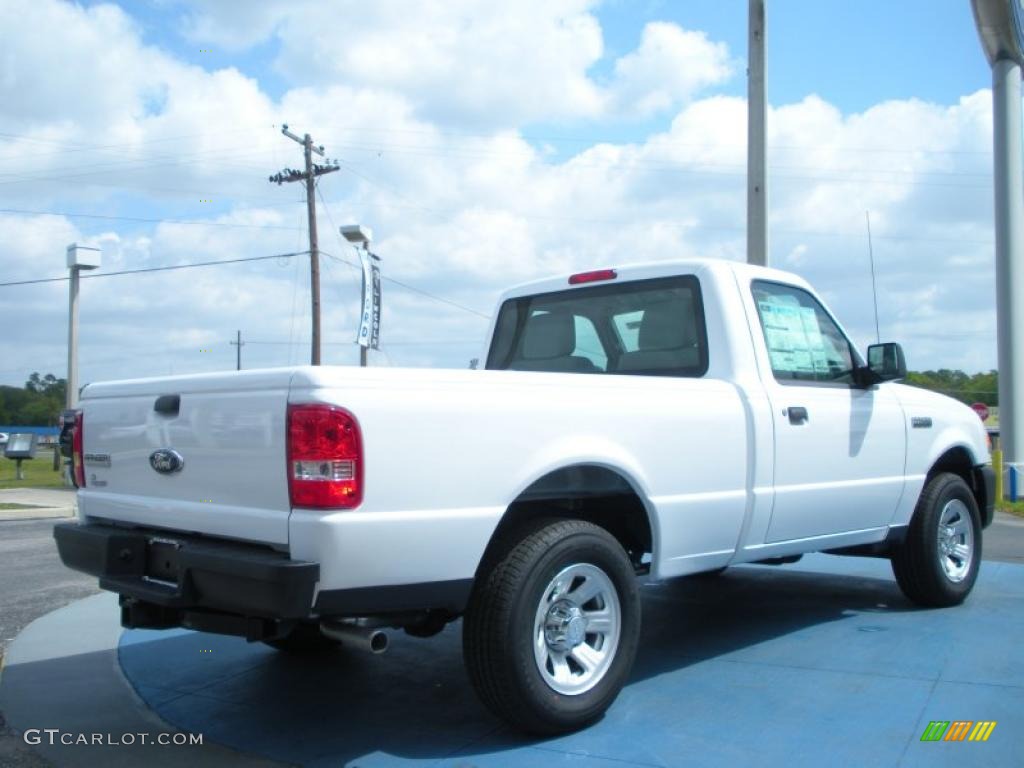 Oxford White 2011 Ford Ranger XL Regular Cab Exterior Photo #47205548