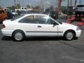 Frost White 1997 Honda Civic DX Coupe Exterior