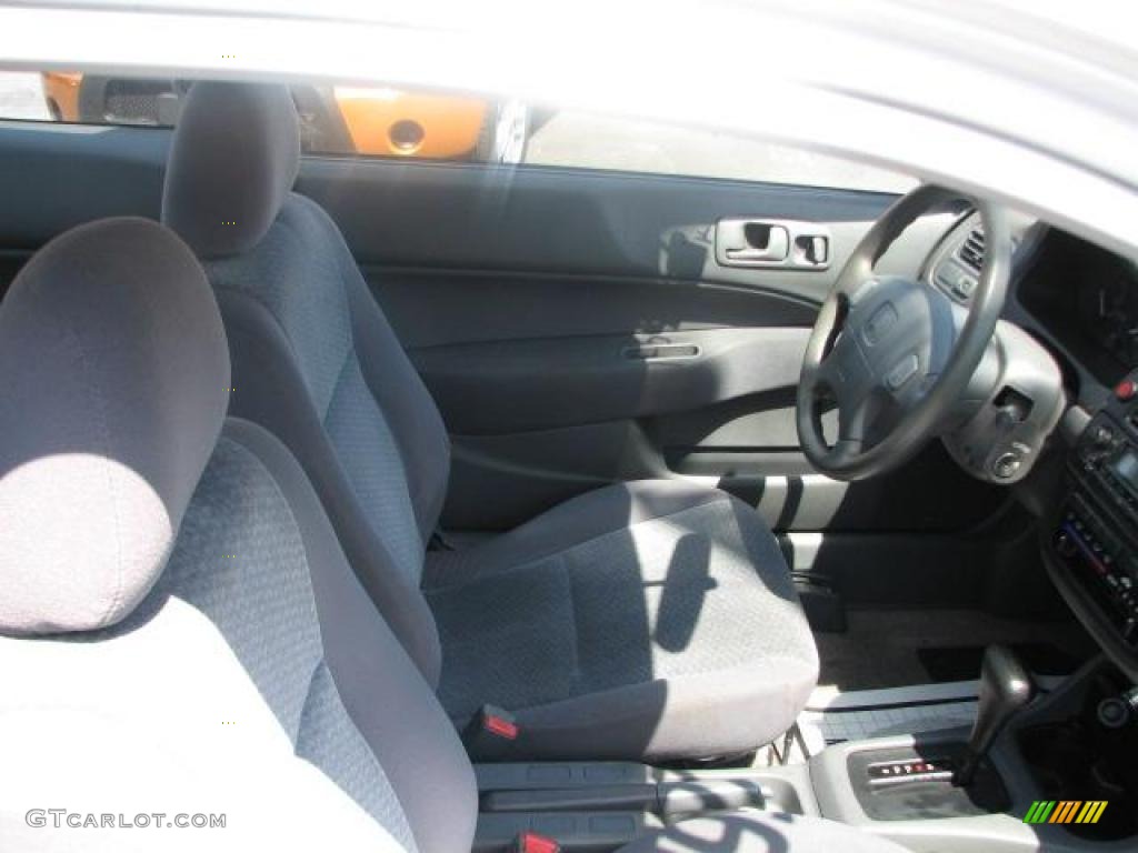1997 Civic DX Coupe - Frost White / Gray photo #14
