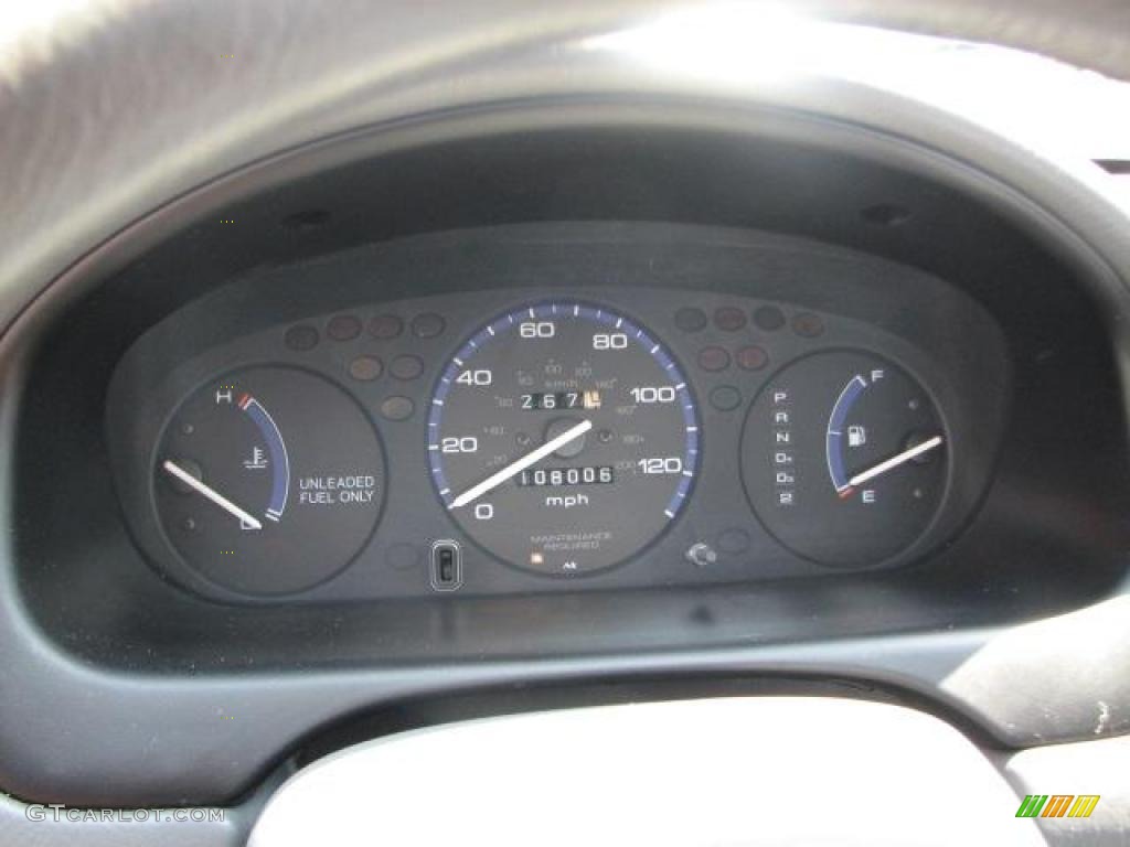 1997 Honda Civic DX Coupe Gauges Photo #47206184