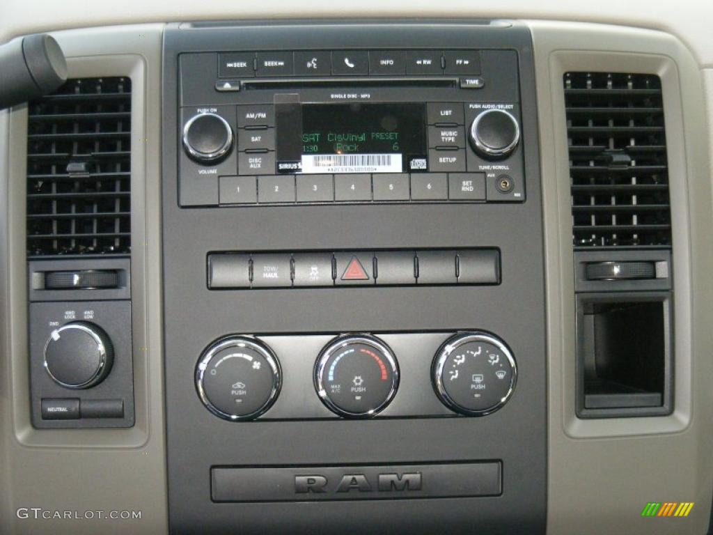2011 Dodge Ram 1500 ST Crew Cab 4x4 Controls Photo #47206214