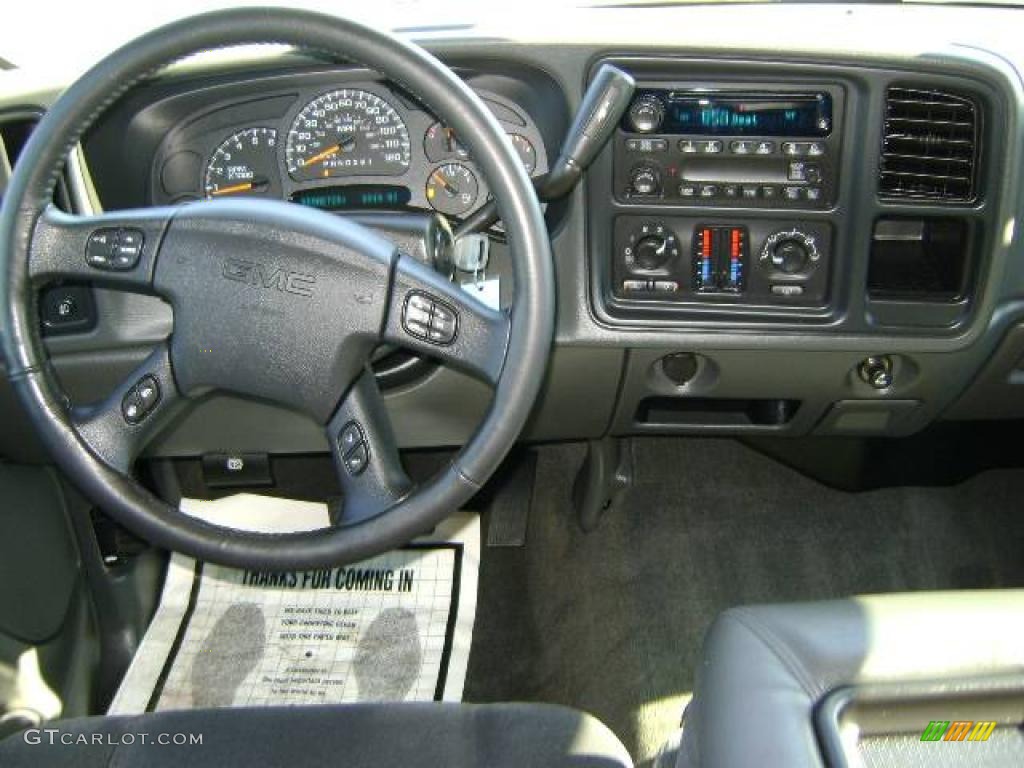 2006 Sierra 1500 SLE Extended Cab - Silver Birch Metallic / Dark Pewter photo #29