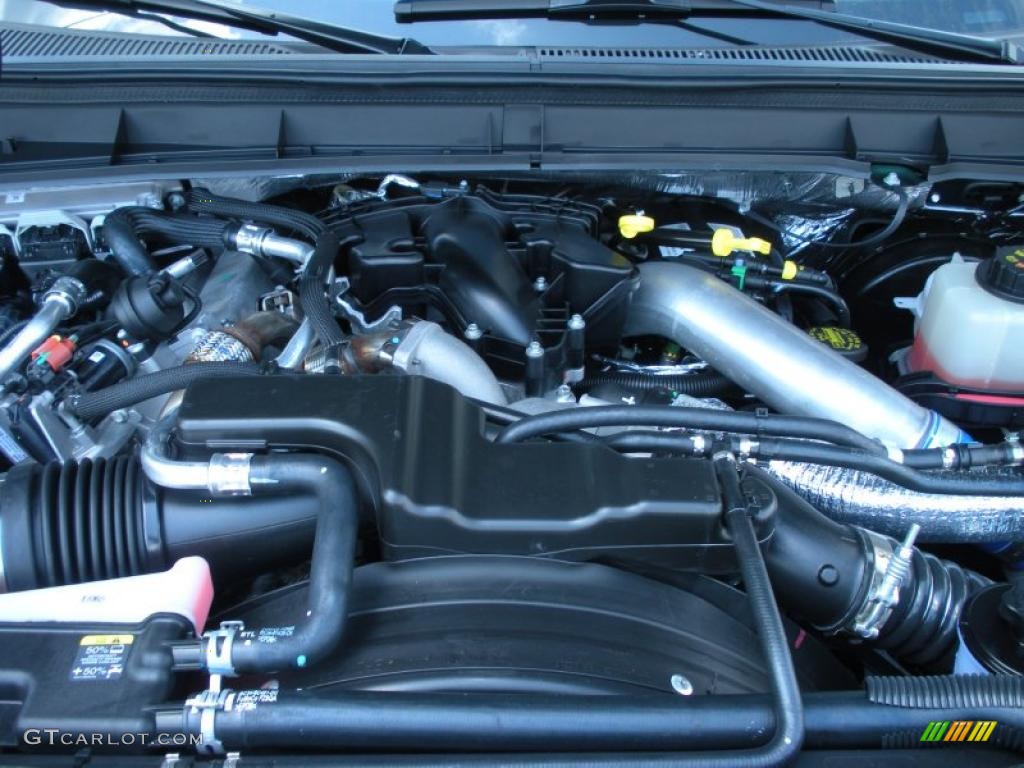2011 Ford F250 Super Duty Lariat SuperCab 6.7 Liter OHV 32-Valve B20 Power Stroke Turbo-Diesel V8 Engine Photo #47206448