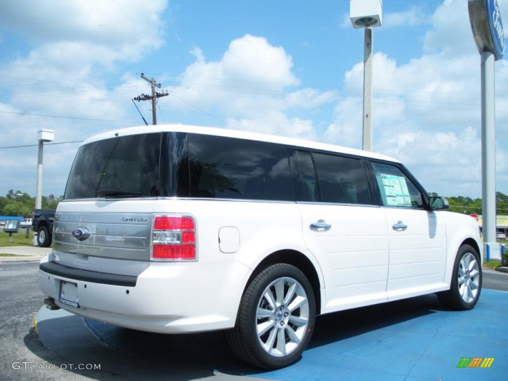 White Platinum Metallic Tri-Coat 2011 Ford Flex Limited Exterior Photo #47206901