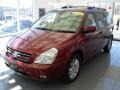 2006 Claret Red Kia Sedona EX  photo #1