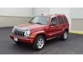 2006 Inferno Red Pearl Jeep Liberty Limited 4x4  photo #1