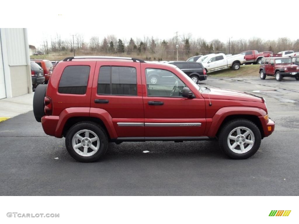 Inferno Red Pearl 2006 Jeep Liberty Limited 4x4 Exterior Photo #47208212