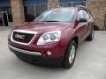 2011 Red Jewel Tintcoat GMC Acadia SLE  photo #3