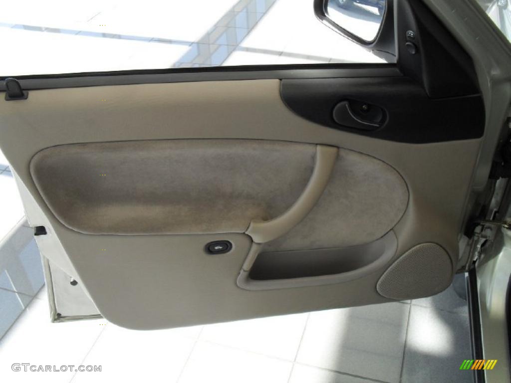 1997 Saab 900 S Coupe Beige Door Panel Photo #47208668