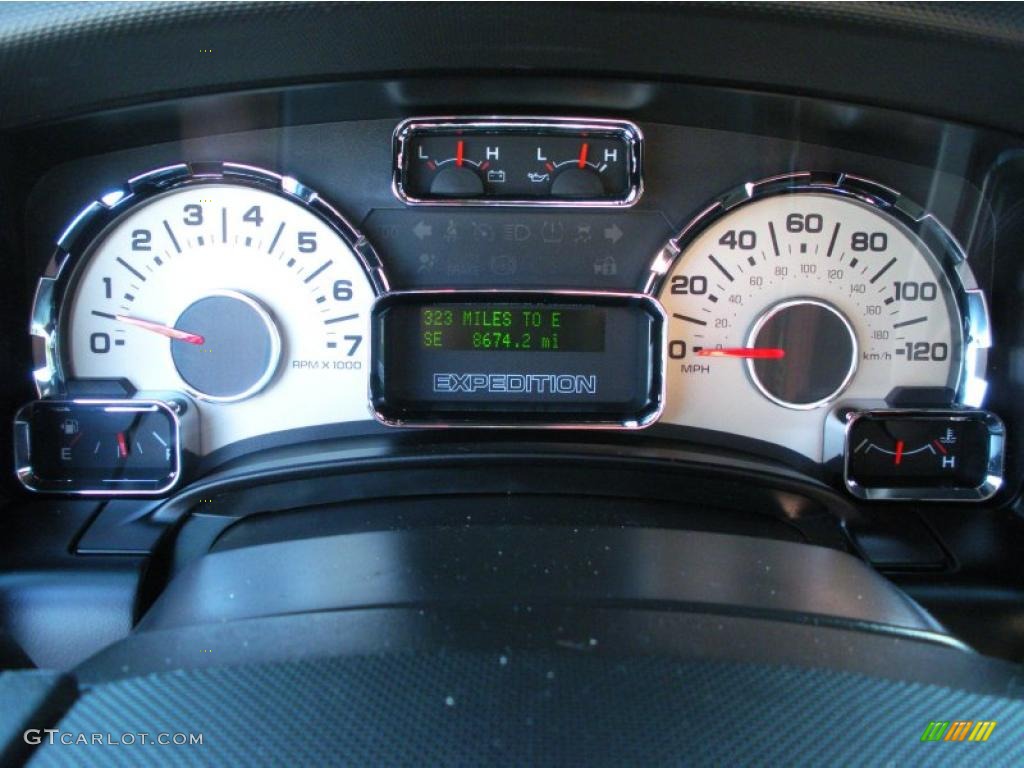2010 Ford Expedition EL King Ranch Gauges Photo #47209247