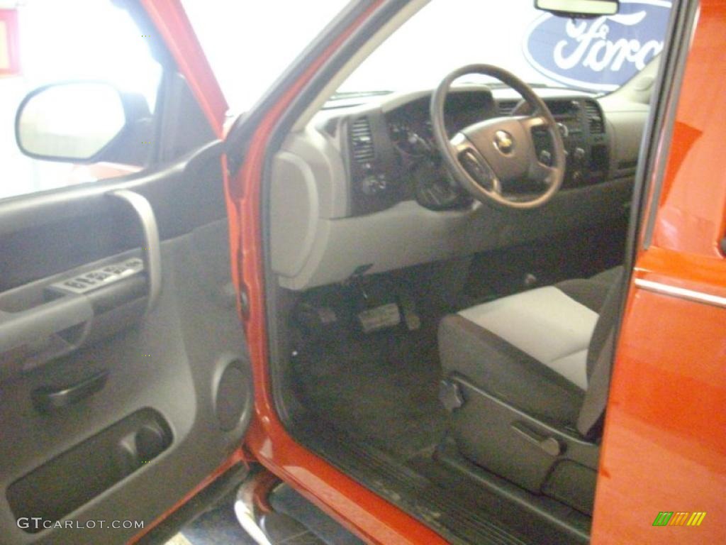 2009 Silverado 1500 LS Crew Cab 4x4 - Victory Red / Dark Titanium photo #16