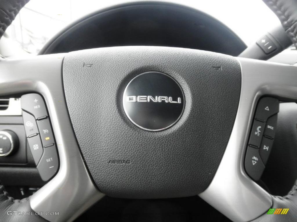 2011 GMC Sierra 3500HD Denali Crew Cab 4x4 Dually Controls Photo #47209919
