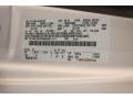 YZ: Oxford White 2011 Ford E Series Van E250 XL Cargo Color Code