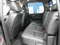 Ebony 2011 GMC Sierra 3500HD Denali Crew Cab 4x4 Dually Interior Color