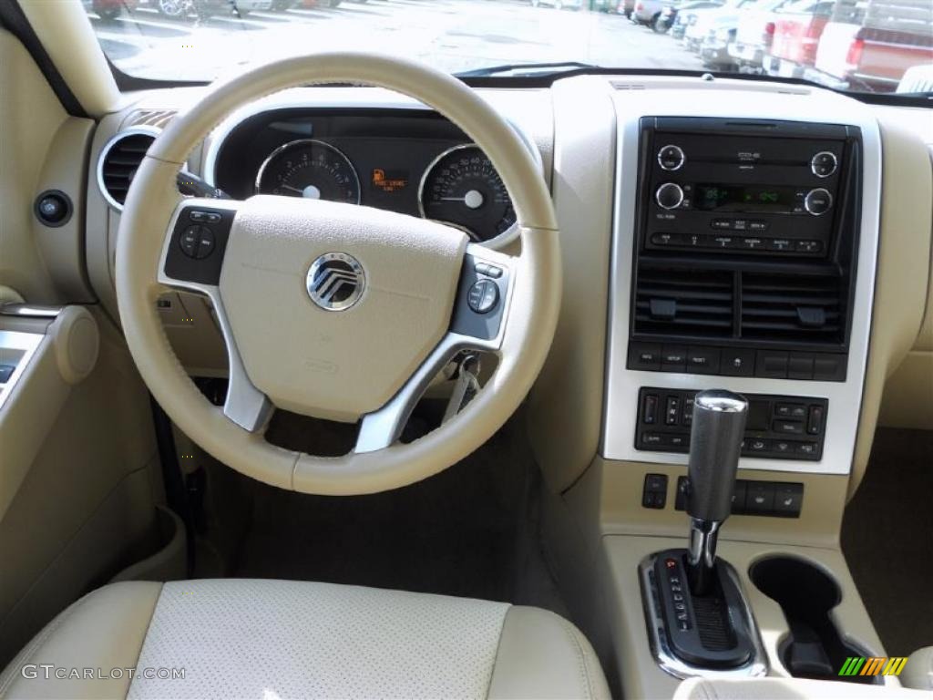 2008 Mercury Mountaineer Premier AWD Camel Dashboard Photo #47210441