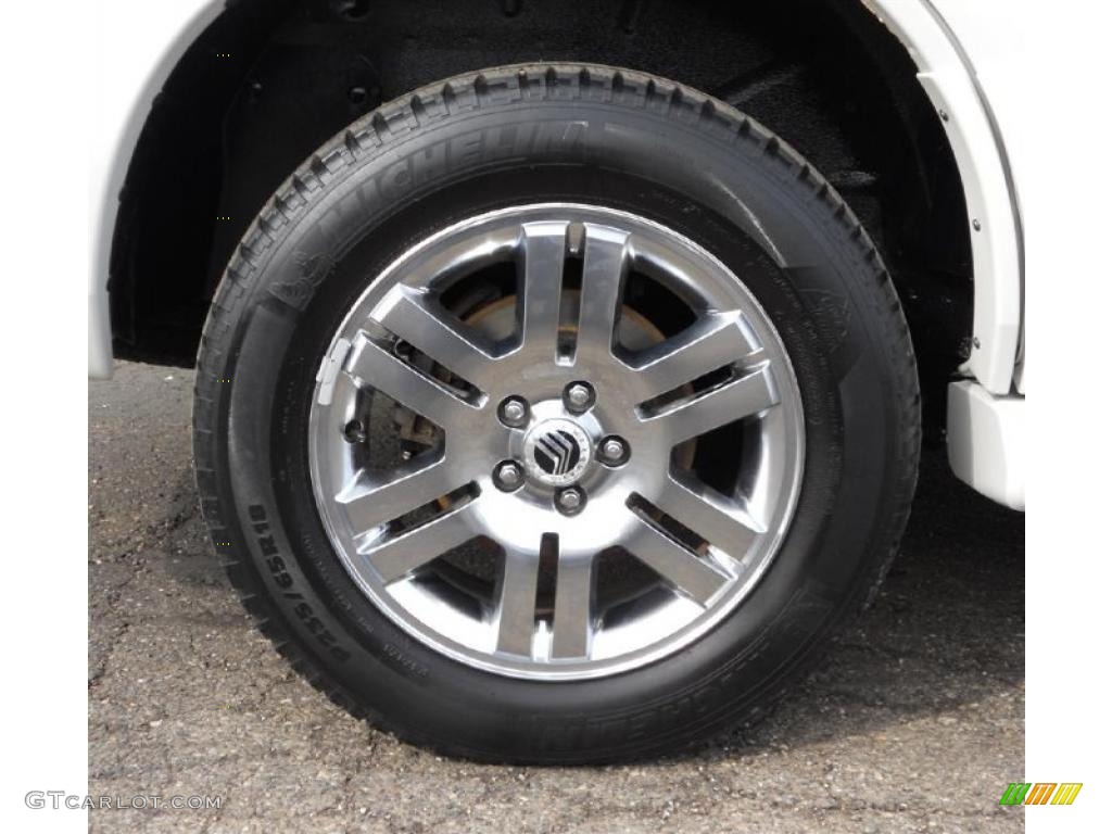 2008 Mercury Mountaineer Premier AWD Wheel Photo #47210954