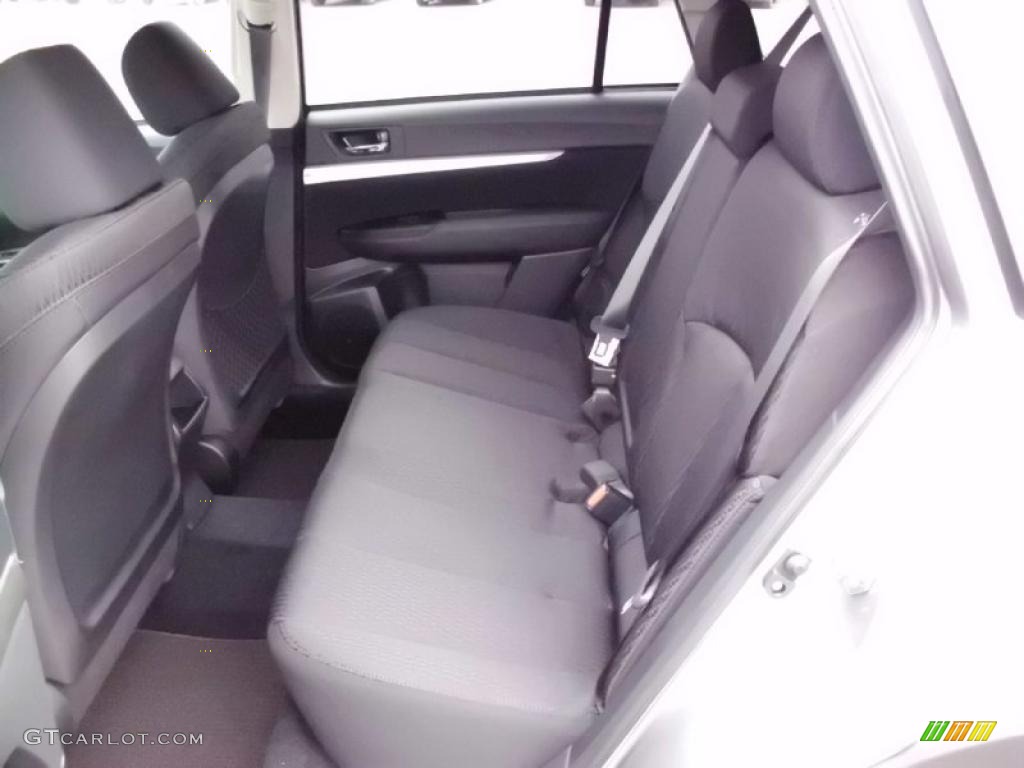 Off Black Interior 2011 Subaru Outback 2.5i Premium Wagon Photo #47211110