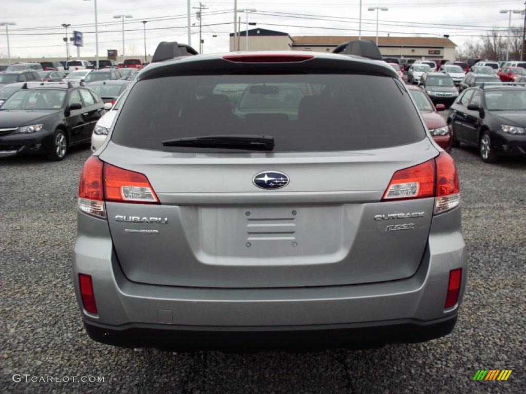 Steel Silver Metallic 2011 Subaru Outback 2.5i Premium Wagon Exterior Photo #47211200