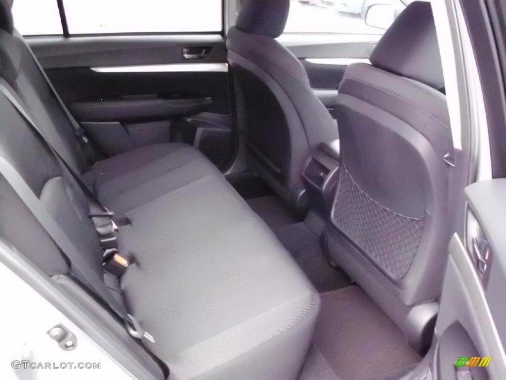 Off Black Interior 2011 Subaru Outback 2.5i Premium Wagon Photo #47211290