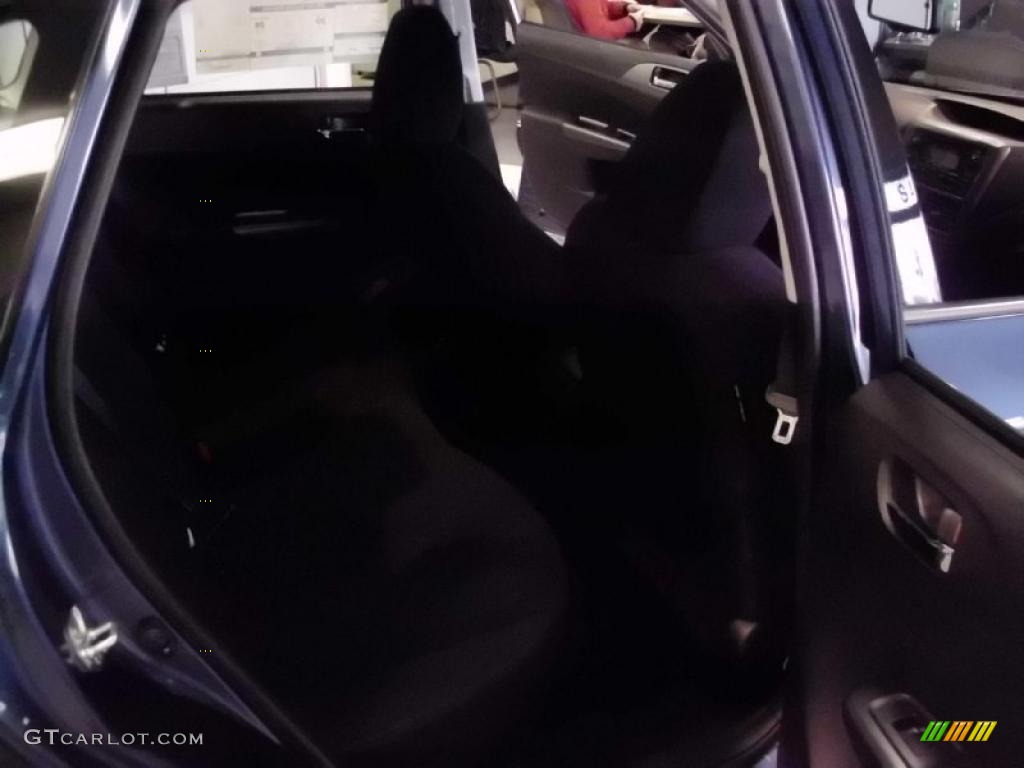 2011 Impreza 2.5i Premium Sedan - Marine Blue Pearl / Carbon Black photo #5