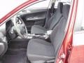  2011 Impreza 2.5i Premium Wagon Carbon Black Interior