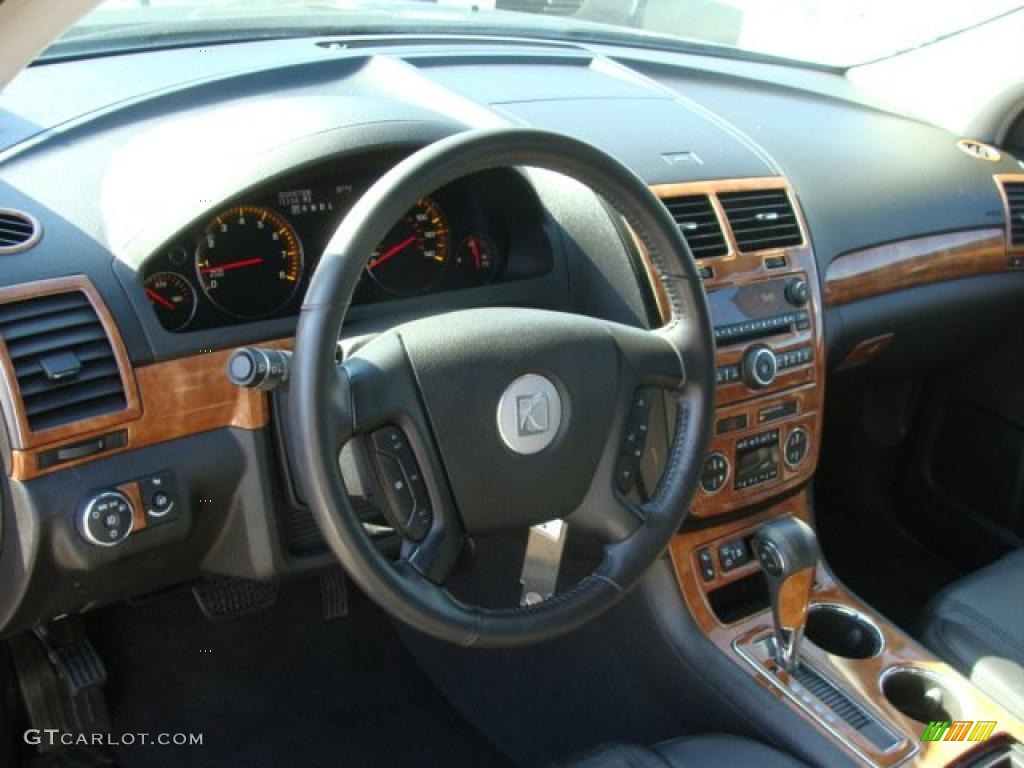 Black Interior 2008 Saturn Outlook XR AWD Photo #47212109