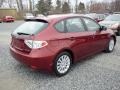 Camellia Red Pearl 2011 Subaru Impreza 2.5i Premium Wagon Exterior