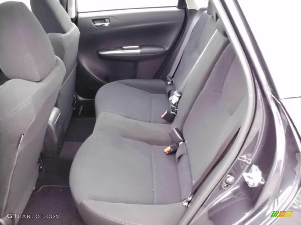 Carbon Black Interior 2011 Subaru Impreza 2.5i Premium Wagon Photo #47212487