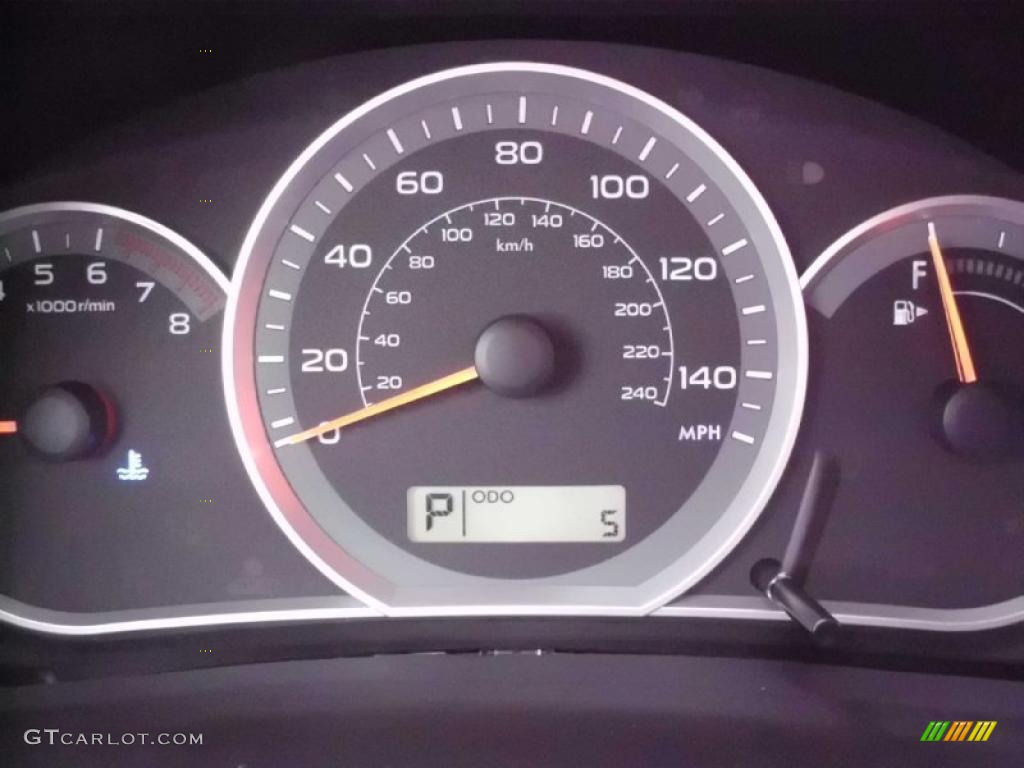 2011 Subaru Impreza 2.5i Premium Wagon Gauges Photo #47212562
