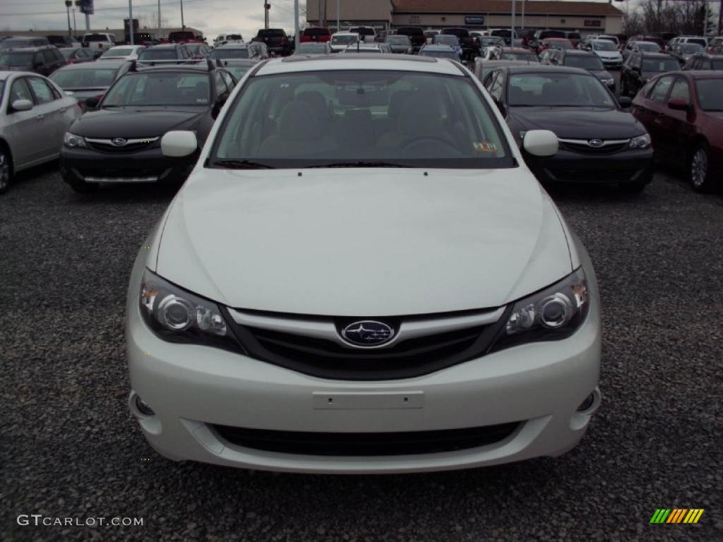 Satin White Pearl 2011 Subaru Impreza 2.5i Premium Wagon Exterior Photo #47212592